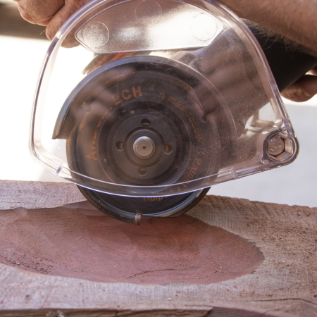 Disc pentru sculptura in lemn Arbortech IND.FG.100.60, Ø100x22.2 mm [4]