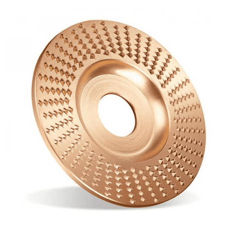 Disc plat pentru slefuire lemn Troy 25075, Ø125x22.2 mm [1]