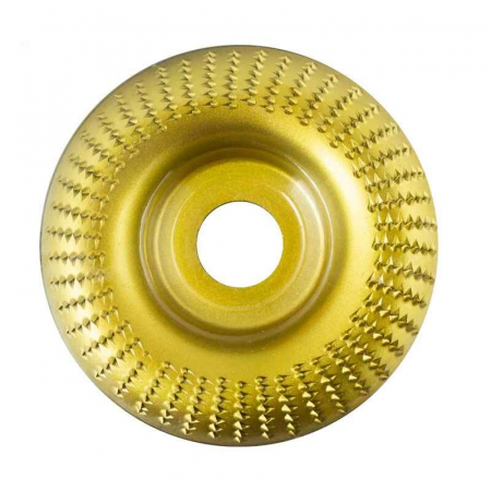 Flex & Polizor Unghiular, Suporti & Discuri - ​​​​​​​Disc rotunjit pentru slefuire lemn Troy 25070, Ø100x22.2 mm