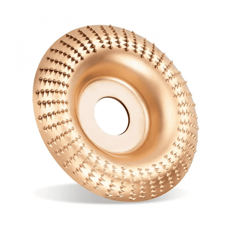 ​​​​​​​Disc rotunjit pentru slefuire lemn Troy 25074, Ø125x22.2 mm [1]