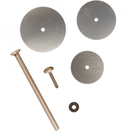 Set discuri pentru masini de gaurit si frezat Micromot, taiere lemn, metal, plastic Proxxon 28830, Ø16-22 mm, 4 piese [2]