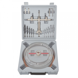 Scule de Mana - Dispozitiv ajustabil de gaurit gips-carton Troy 27491, Ø30–120 mm
