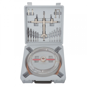 Scule de Mana - Dispozitiv ajustabil de gaurit gips-carton Troy 27492, Ø40–200 mm
