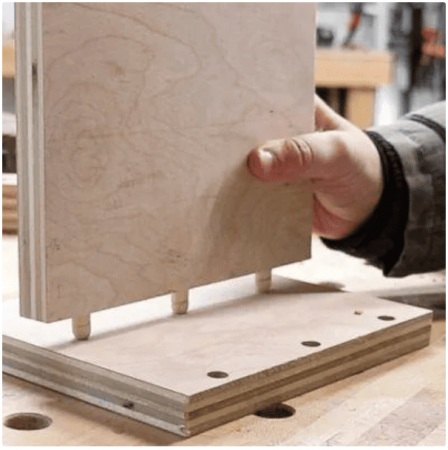 Sistem de ghidare pentru gaurire la unghi in lem Wert 2536, Ø6-10 mm [7]