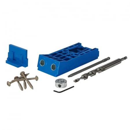 Imbinari lemn & accesorii - Dispozitiv de ghidare pentru gaurire la unghi in lemn HD Kreg KJHD