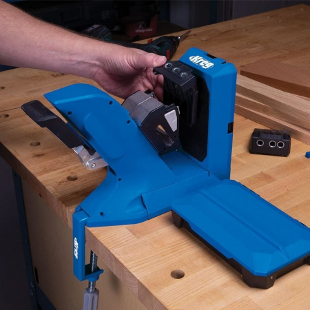 Dispozitiv de ghidare pentru gaurire la unghi in lemn Micro Pocket Kreg KPHA730 [2]