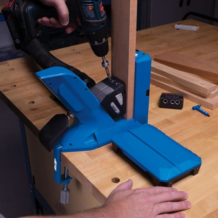 Dispozitiv de ghidare pentru gaurire la unghi in lemn Micro Pocket Kreg KPHA730 [4]