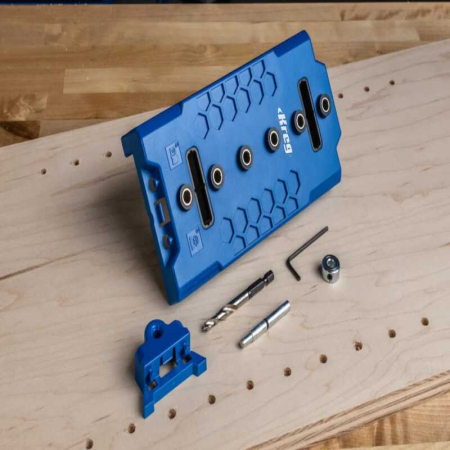 Dispozitiv de ghidare pentru gaurire suporti polita Shelf Pin Jig Kreg KMA3232 [5]