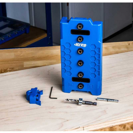 Dispozitiv de ghidare pentru gaurire suporti polita Shelf Pin Jig Kreg KMA3232-INT [2]