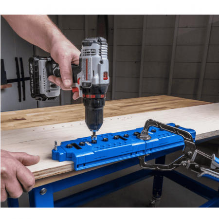 Dispozitiv de ghidare pentru gaurire suporti polita Shelf Pin Jig Kreg KMA3232-INT [11]