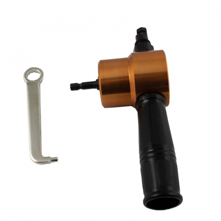 Adaptor Unghiular Bormasina - Dispozitiv de taiat tabla pentru bormasina Troy 90005, 2 mm