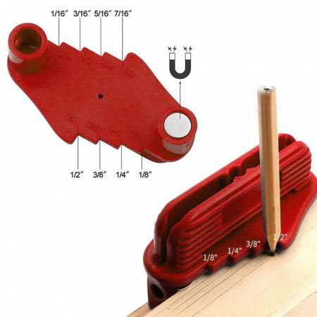 Dispozitiv din ABS pentru trasare linii ROX Wood 153ROX0118, 100 mm [3]