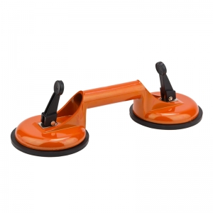 Dispozitive de Taiat si Manipulat Sticla - Dispozitiv pentru manipulat cu ventuza GH 100 Alu Dema 17153, Ø115 mm, 2 brate