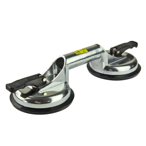 Dispozitive de Taiat si Manipulat Sticla - Dispozitiv pentru manipulat sticla cu doua ventuze Dema 17155, Ø120 mm