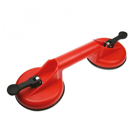 Dispozitive de Taiat si Manipulat Sticla - Dispozitiv pentru manipulat sticla cu doua ventuze Toolland HSC2, Ø115 mm