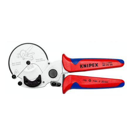 Dispozitiv pentru taiat tevi PVC, plastic Knipex 90 25 25, Ø26 mm [1]
