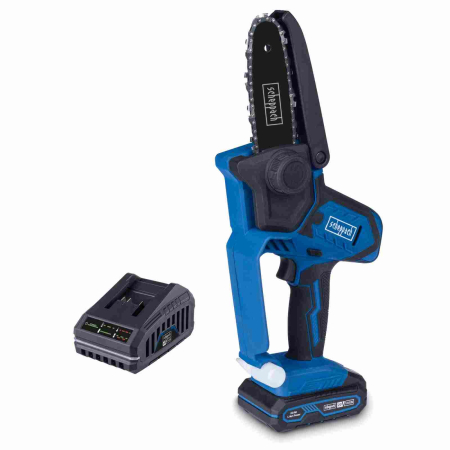 Accesorii Drujbe & Fierastraie Electrice cu Lant - Drujba electrica cu acumulator C-PS100-X Scheppach 5904204400, 20 V, 2.4 A