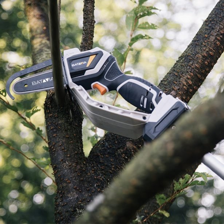 Drujba electrica cu acumulator Nexxsaw Batavia 7063824, 18 V, 2 Ah, 3200 rpm [8]