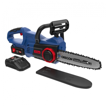 Drujbe & Fierastraie Electrice cu Lant - Drujba electrica cu acumulator si incarcator KS 18-401-30 Gude 58406, 18 V, 240 mm