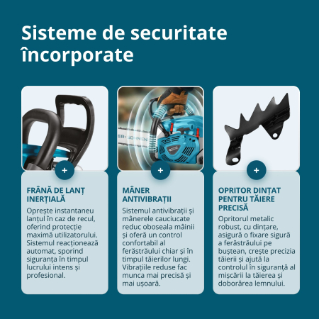 Drujbă pe benzină KS CS40G-20 [6]