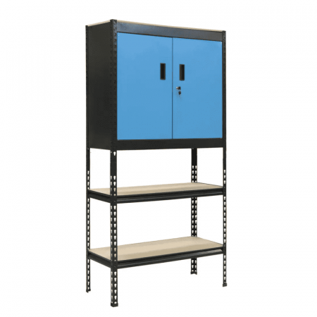 Banc de lucru – tamplarie - Dulap de lucru cu rafturi Gude 40479, 750 Kg