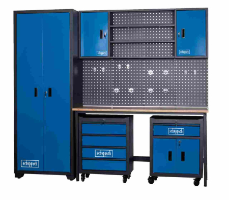 Banc de lucru – tamplarie - Dulap de lucru cu sertar GWS08 Scheppach 5909333901