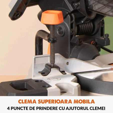 Fierastrau circular combinat cu masa R210MTS-G2 Evolution 116-0003, 1500 W, Ø210 mm [13]