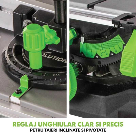 Fierastrau circular cu masa FURY 5-S Evolution 056-0003, 1500 W,  Ø255 mm [9]