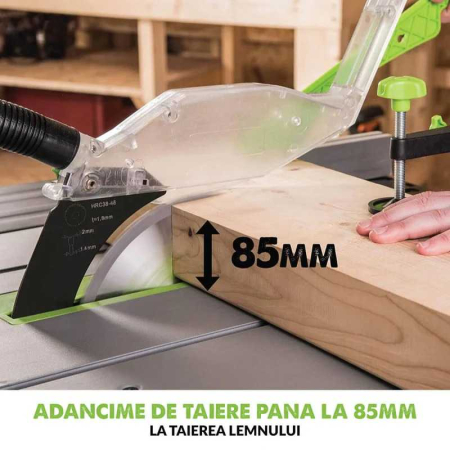 Fierastrau circular cu masa FURY 5-S Evolution 056-0003, 1500 W,  Ø255 mm [5]