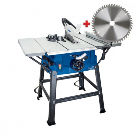 Fierastraie Electrice - Fierastrau circular cu masa HS100S Special Edition Scheppach 5901310905, 2000 W, Ø250 mm