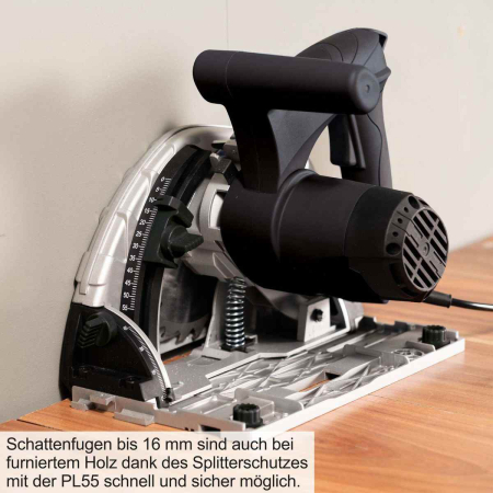 Fierastrau circular de mana cu sina de ghidaj TAS55-BE Scheppach 58018089944, 1200 W, Ø160 mm [2]