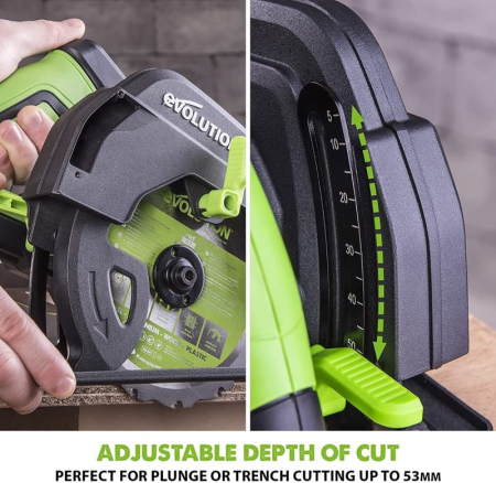 Fierastrau circular de mana F165CCSL Evolution 026-0008, 1200 W,  Ø165 mm [5]