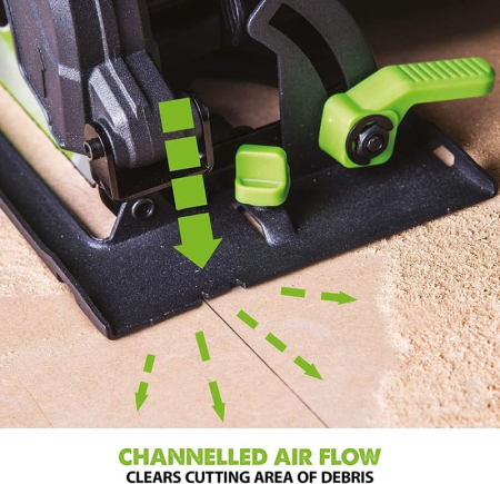 Fierastrau circular de mana F165CCSL Evolution 026-0008, 1200 W,  Ø165 mm [6]