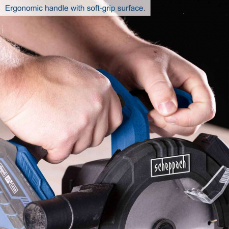Fierastrau circular de mana fara acumulator C-HCS165-X Scheppach 5901815900, 20 V, Ø165 mm [4]