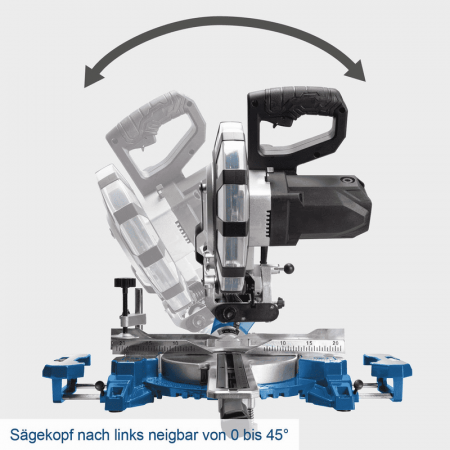 Fierastrau circular de masa culisant cu laser HM 254 SPX Scheppach 5901222901, 2200 W, Ø254 mm [2]