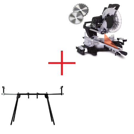 Fierastraie Circulare Unghiulare / Pendulare Stationare de Banc & De Mana - Fierastrau circular de masa culisant cu laser KZGS305-BE Scheppach 58012159944, 2000 W, Ø305 mm