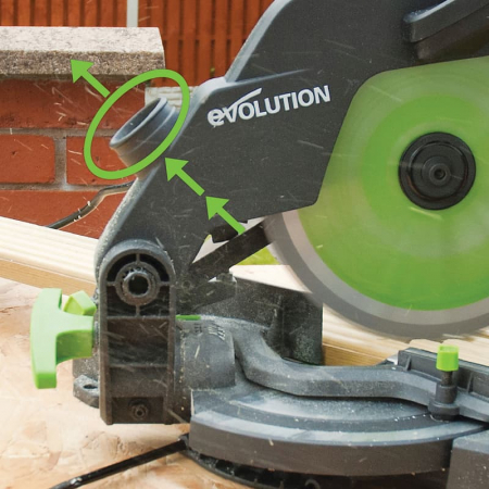 Fierastrau circular de masa multifunctional Fury F210CMS Evolution 046-0008, 1200 W, Ø210 mm [8]