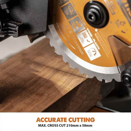 Fierastrau circular de masa multifunctional cu acumulator R185SMS-Li Evolution 064-0001B, 18 V, Ø185 mm [10]