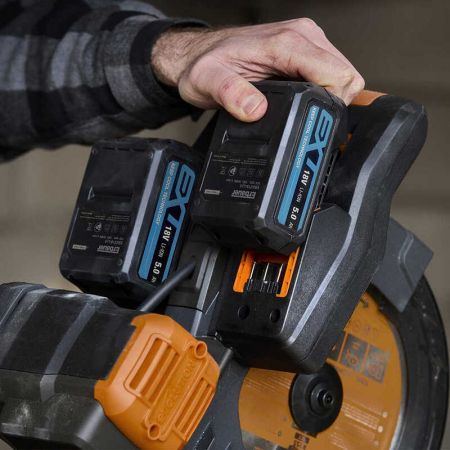 Fierastrau circular de masa multifunctional cu acumulatori, inclinare in ambele sensuri R255SMS-DB Li Evolution 100-0001B, 18 V, Ø255 mm [1]