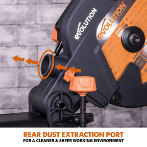 Fierastrau circular de masa multifunctional R185SMS+ Evolution 047-0003A, 1200 W, Ø185 mm [15]