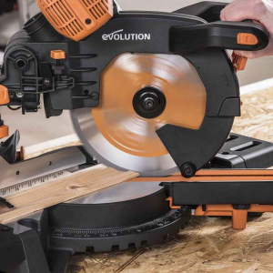 Fierastrau circular de masa multifunctional, inclinare in ambele sensuri R255SMS-DB+ Evolution 053-0003B, 2000 W, Ø255 mm [10]