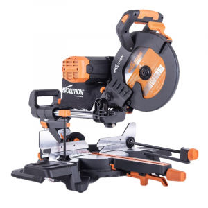 Fierastrau circular de masa multifunctional, inclinare in ambele sensuri R255SMS-DB+ Evolution 053-0003B, 2000 W, Ø255 mm [1]