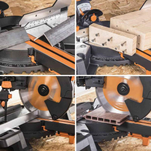 Fierastrau circular de masa multifunctional, inclinare in ambele sensuri R255SMS-DB+ Evolution 053-0003B, 2000 W, Ø255 mm [13]