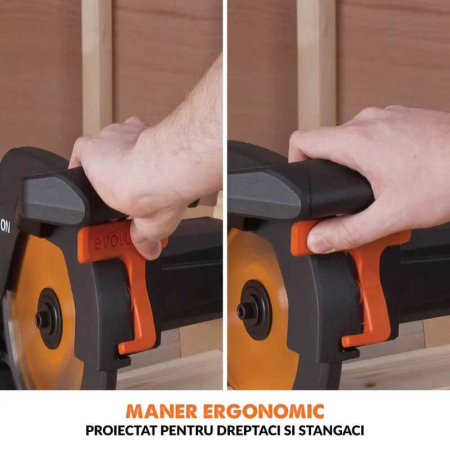 Fierastrau circular de masa multifunctional R210CMS EU Evolution 046-0003A, 1200 W, Ø210 mm [9]