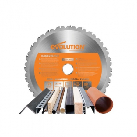 Fierastrau circular de masa multifunctional R210CMS EU Evolution 046-0003A, 1200 W, Ø210 mm [18]