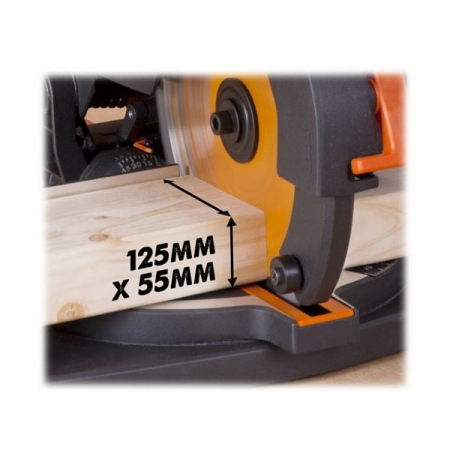 Fierastrau circular de masa multifunctional R210CMS EU Evolution 046-0003A, 1200 W, Ø210 mm [12]