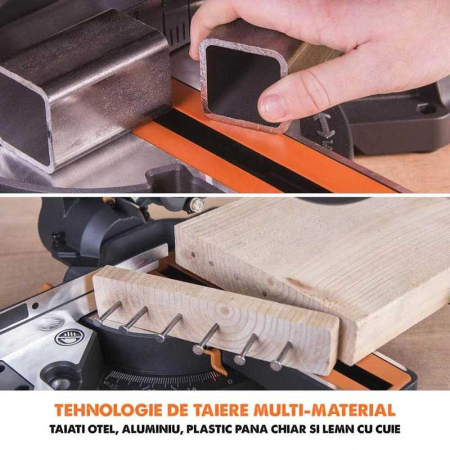 Fierastrau circular de masa multifunctional R210SMS+ Evolution 048-0003A, 1500 W, Ø210 mm [2]