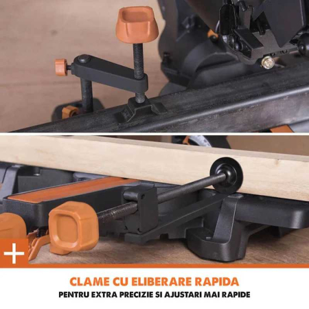 Fierastrau circular de masa multifunctional R210SMS+ Evolution 048-0003A, 1500 W, Ø210 mm [15]