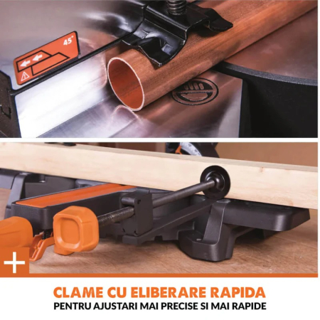 Fierastrau circular de masa multifunctional R255SMS+ Evolution 052-0003A, 2000 W, Ø255 mm [13]