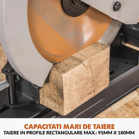 Fierastrau circular de masa multifunctional R355CPS Evolution 083-0003, 2200 W, Ø355 mm [6]